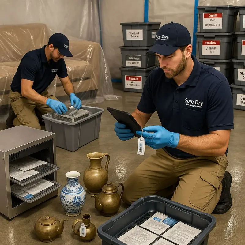 Content Protection and Restoration process in Falcon Heights, MN