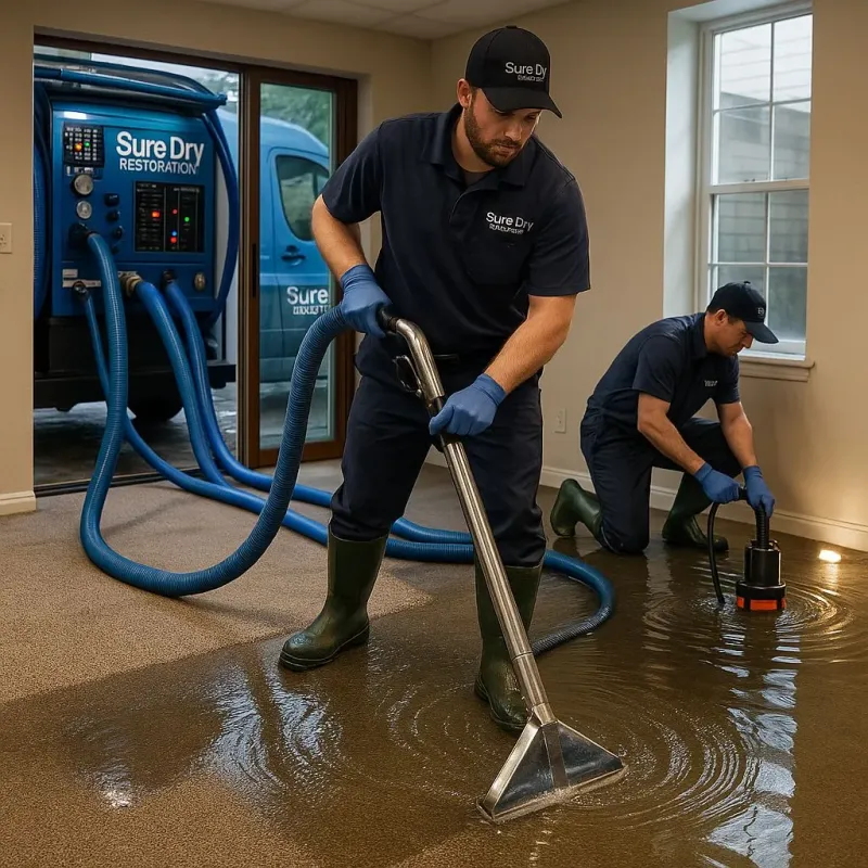 Water Extraction and Removal process in Falcon Heights, MN